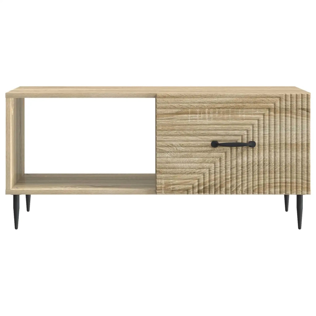 Tavolino da salotto Rovere Sonoma 90 x 50 x 40 cm 894957