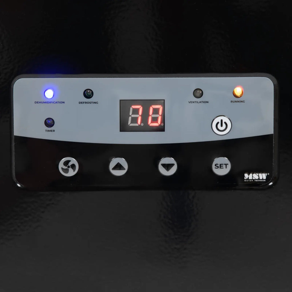 Deumidificatore 90 l / 24 h 120 m² 550 m³/h acciaio 14_0008882