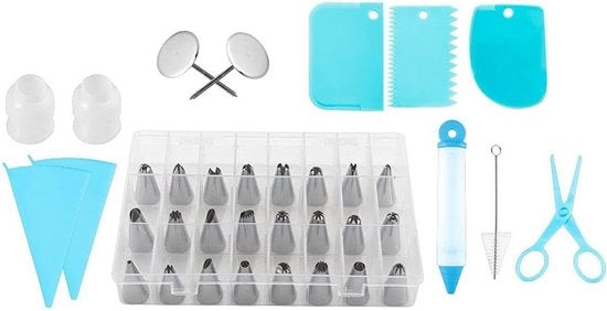 Set di Bakking per Decorazione di Torta con 37 pezzi - Accessori di Bakking, Decorazione di Torta, Set di Sacchetti Spray