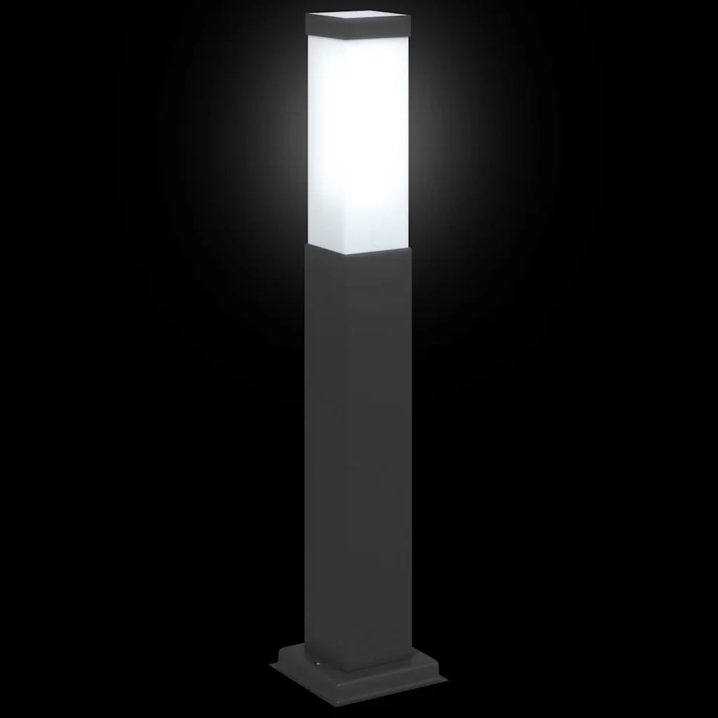 Lampada a paletto 50 cm Nera IP44 4006071