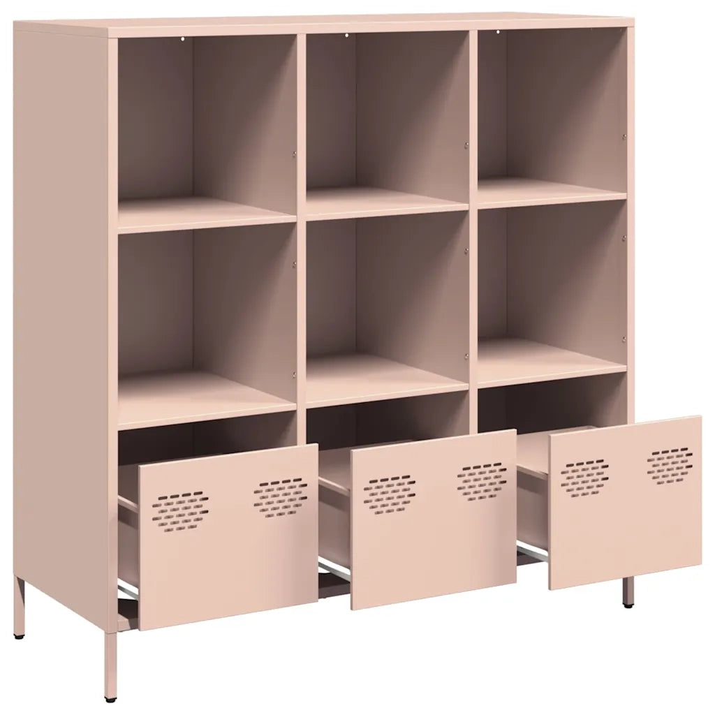 Credenza Rosa 101,5x39x103,5 cm in Acciaio 851389