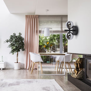 Lampada Da Parete APP1162-2W Black