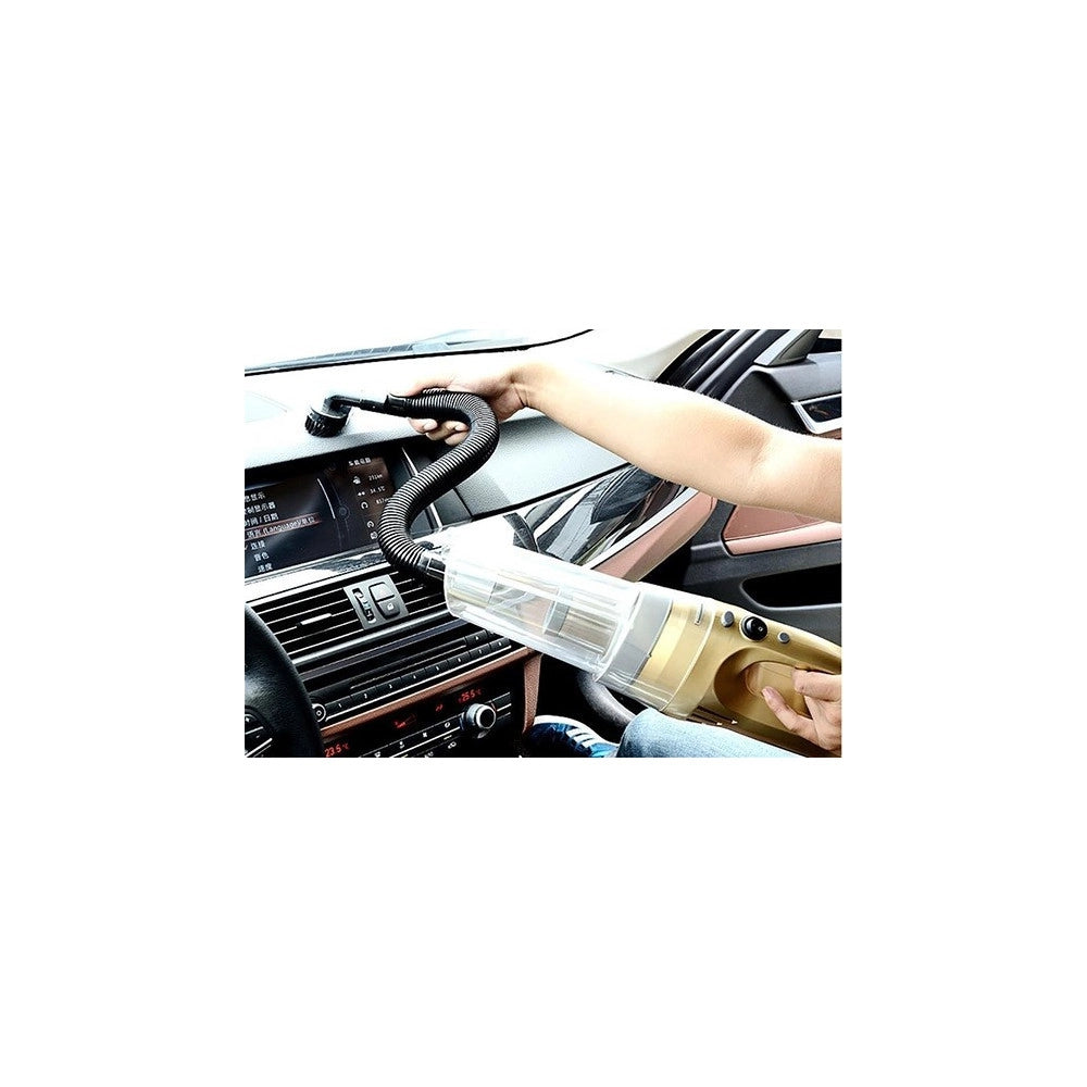 Trade Shop - Aspiratore Per Auto A Secco Aspirapolvere Professionale 12v Vacuum Cleaner -