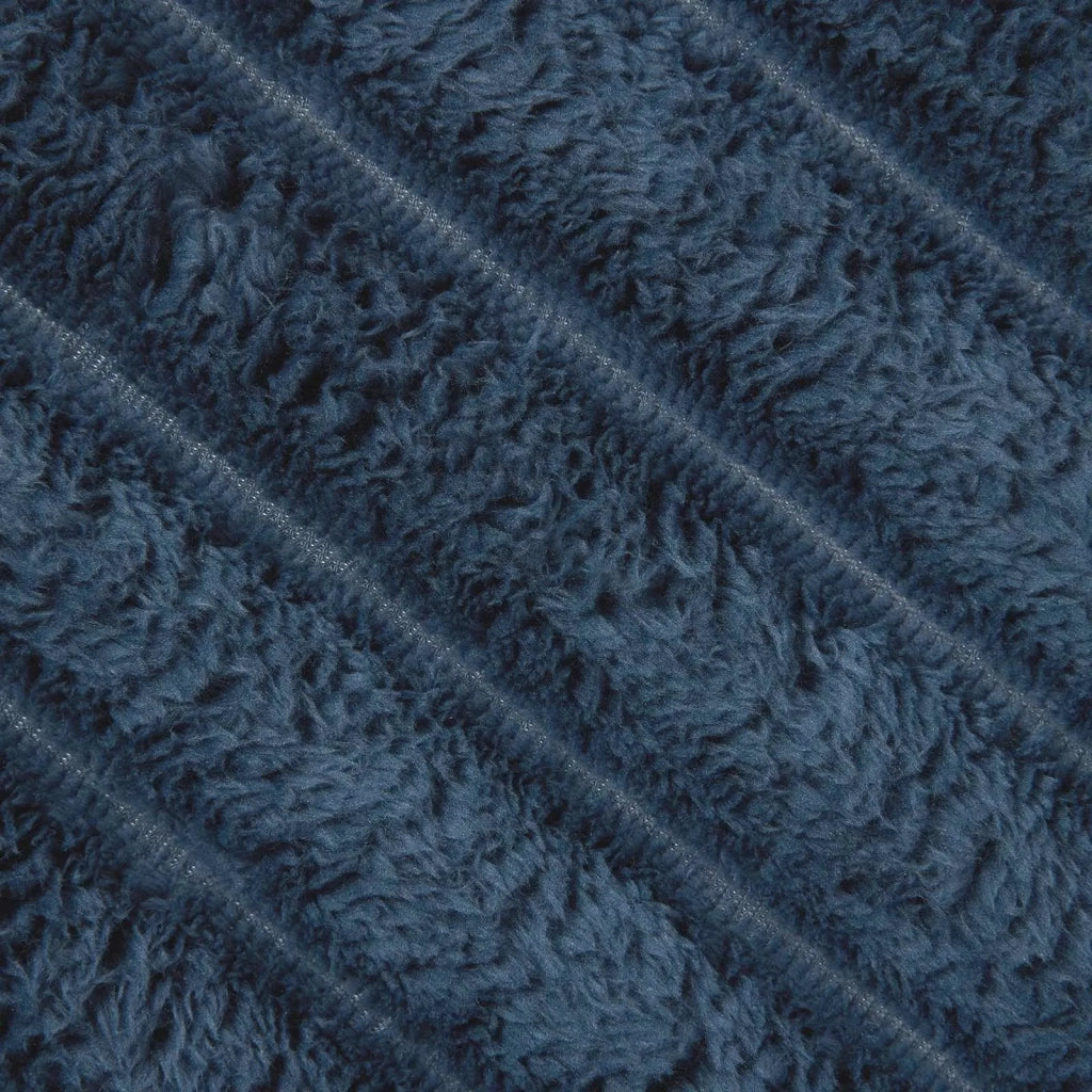 Coperte da Pile 6 pz Blu navy 200 x 150 cm Panno