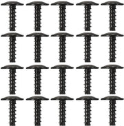 20 pezzi di viti autoadesive per copertura motore, schermo per bordo di protezione, viti a testa a truss, viti per mantenitore del corpo del parafango - accessori di ricambio per auto - compatibile con N90775001.