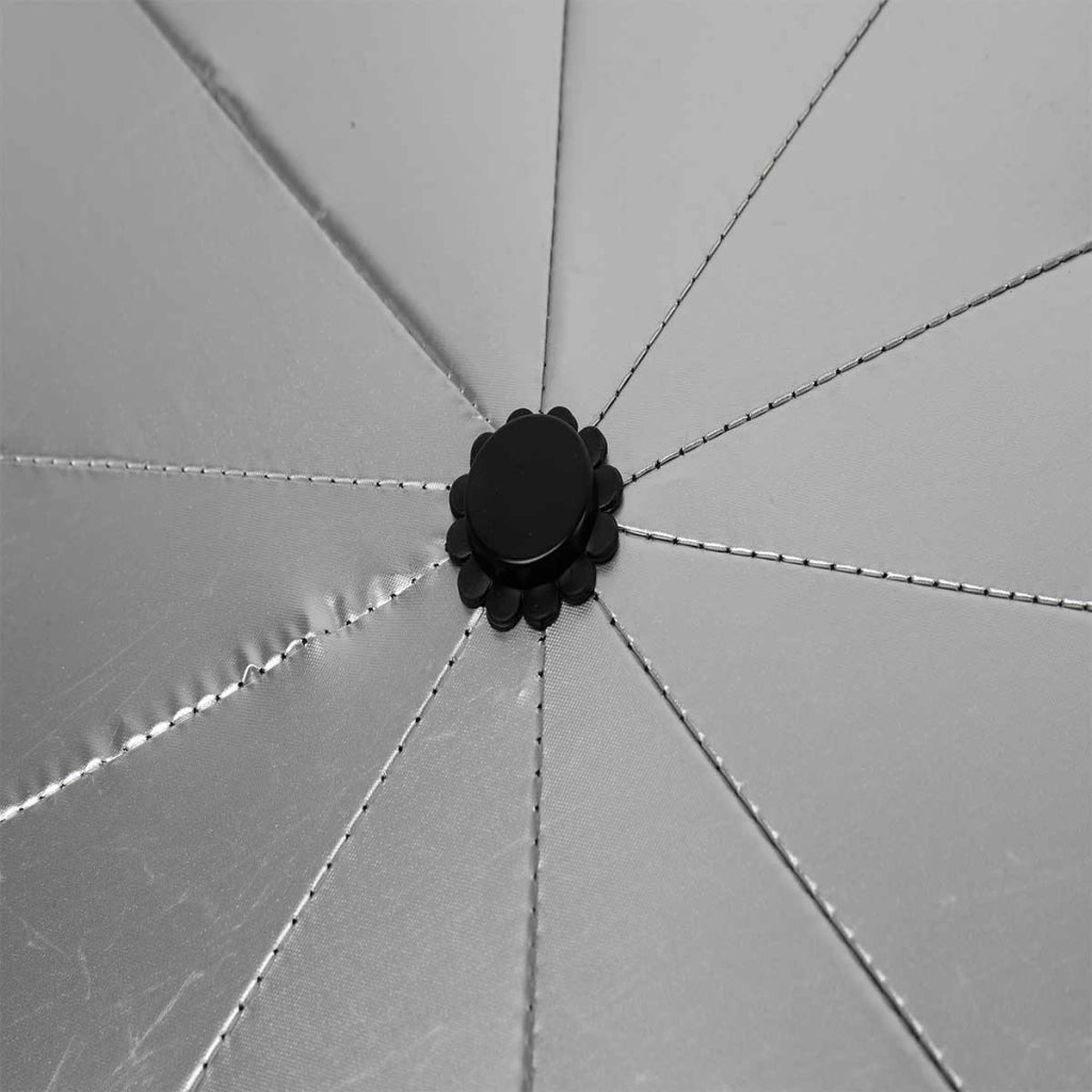 Ombrello Parasole Auto per Parabrezza Universale Pieghevole Per Auto Piccolo e Grande Da 125X65cm Fino A 145X80cm