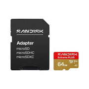 Scheda di memoria sandisk sdsqxbu 064g gu6ma extreme plus