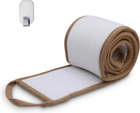Loofah per la schiuma 39 pollici extra lungo per l'esfoliazione naturale loofah spazzola per la schiena e la schiuma per il corpo