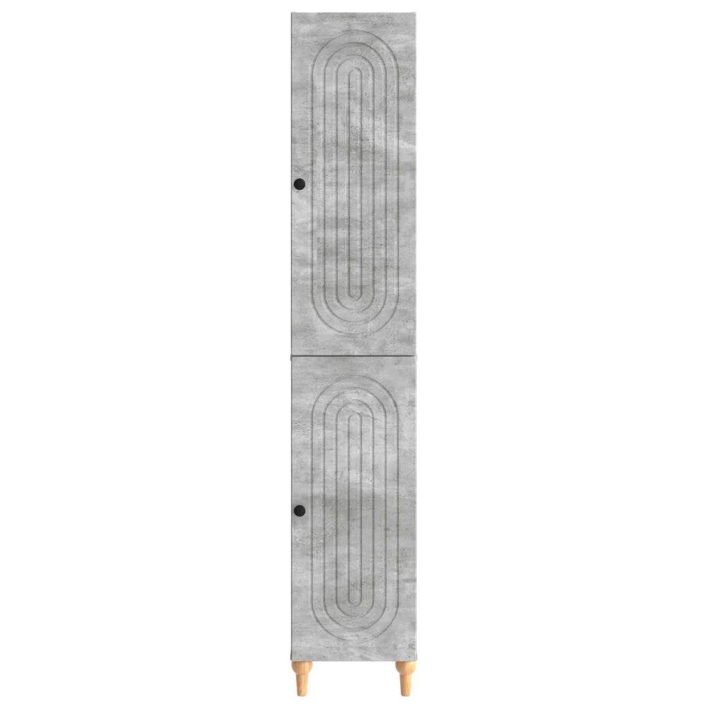 Set di armadi 2 pcs Grigio Cemento Legno ingegnerizzato 3416451
