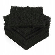 Filtro di Ricambio CarbonFilter 130x130x10 – Compatibile con 493-1, FA-400, ZD-153, JH50 | Schiuma con Carbone Attivo