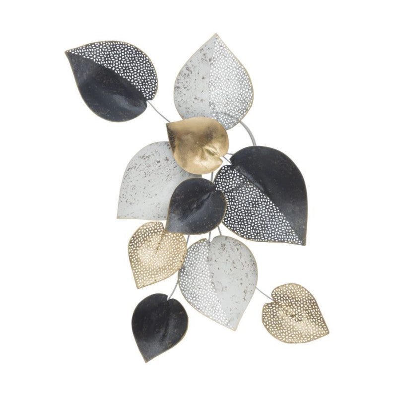 Pannello In Ferro Half Leaf -b- cm 62,5x5,5x40