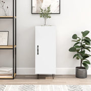Credenza Bianca 34,5x34x90 cm in Legno Multistrato 828532