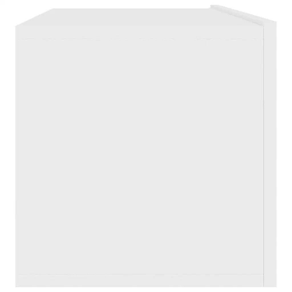 Mobile Porta TV Bianco 100x30x30 cm in Legno Multistrato 801481