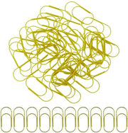 Documentensorteerklemmen in acciaio - 40 pezzi - Materiai per ufficio - Decorazione - Sostenibili - Leggeri - Clip per documenti