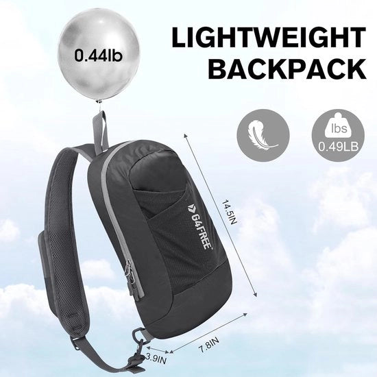 Borsa Sport e Viaggio Leggera con Fodera e Tasche per Pettorale