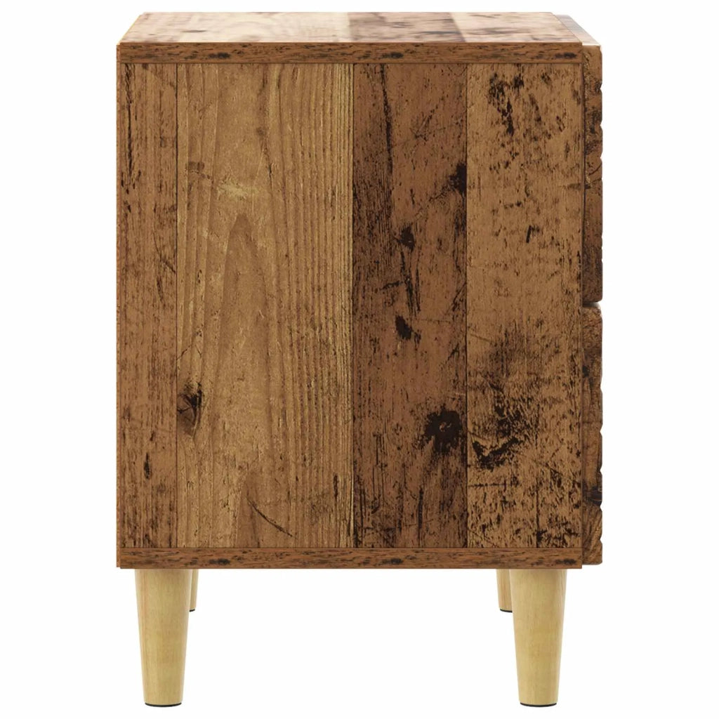 Comodino Legno antico 62 x 34,5 x 48 cm Legno ingegnerizzato 895013
