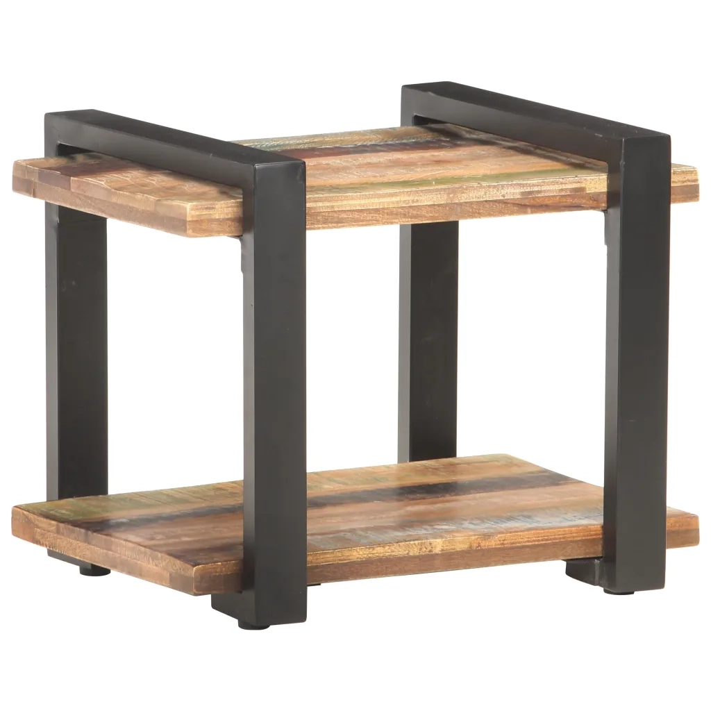 Comodino 50x40x40 cm in Legno Massello di Recupero 320491