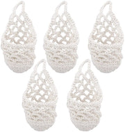 Set di Hanger per Fiori da 5 - Hanger per Pianta a Macramé - Supporto per Piante - Decorazione per Parete - 20 x 10 cm Filo di Cotone