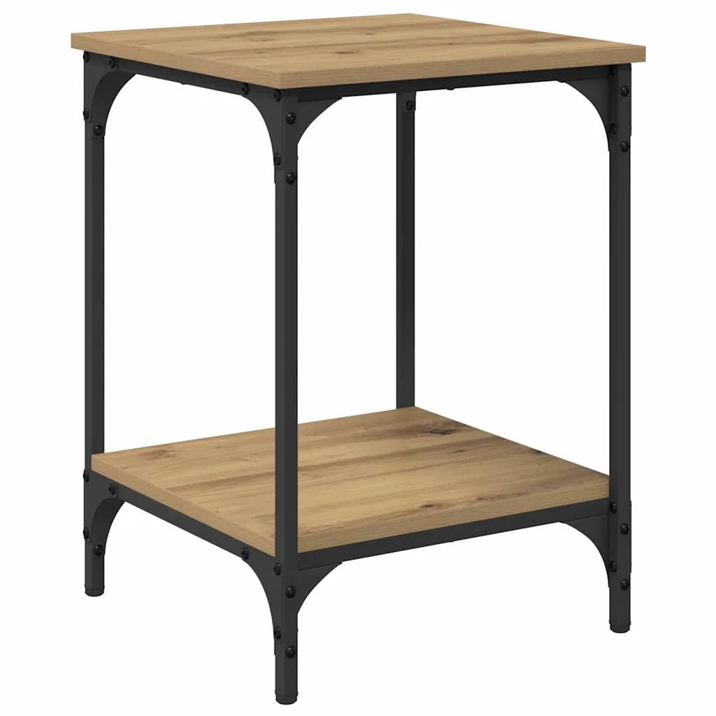 Tavolino da salotto Rovere artigianale 40 x 40 x 55 cm 881897