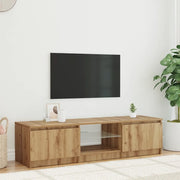 Mobile Porta TV con LED Artigianale 140x40x36 cm Multistrato 856350
