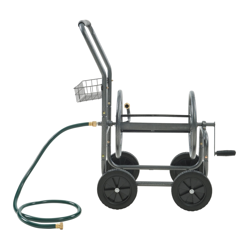 Carrello Avvolgitubo Gelibolu in Acciaio 84 x 48 x 93 cm pro.tec