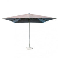 Ombrellone da Giardino 3x3 m Palo Ø48 mm Brian in Alluminio Tortora