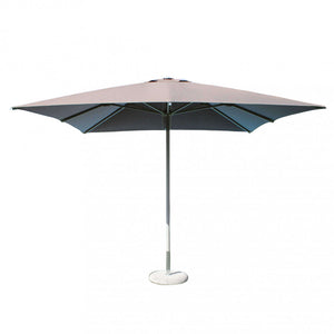 Ombrellone da Giardino 3x4 m Palo Ø48 mm Brian in Alluminio Tortora