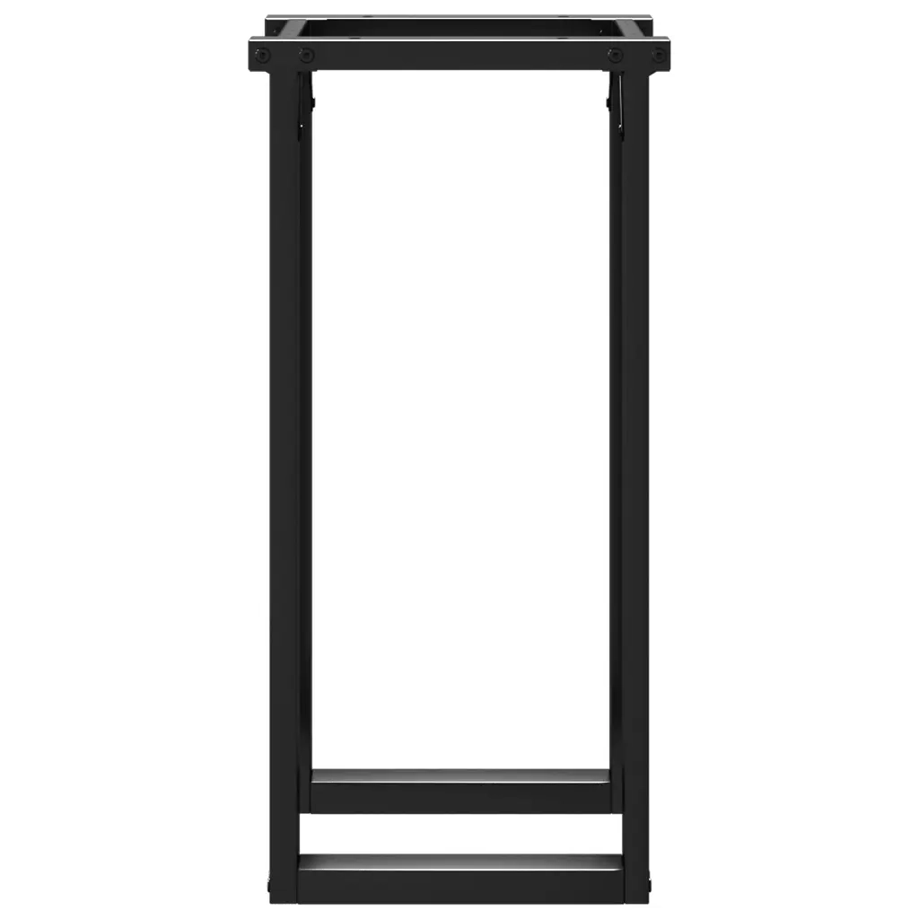 Telaio Gambe a O per Tavolo da Pranzo 40x40x73 cm in Acciaio