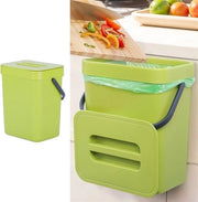 Contenitore a sospensione per rifiuti e compost - 4 litri e 2,3 litri - Verde