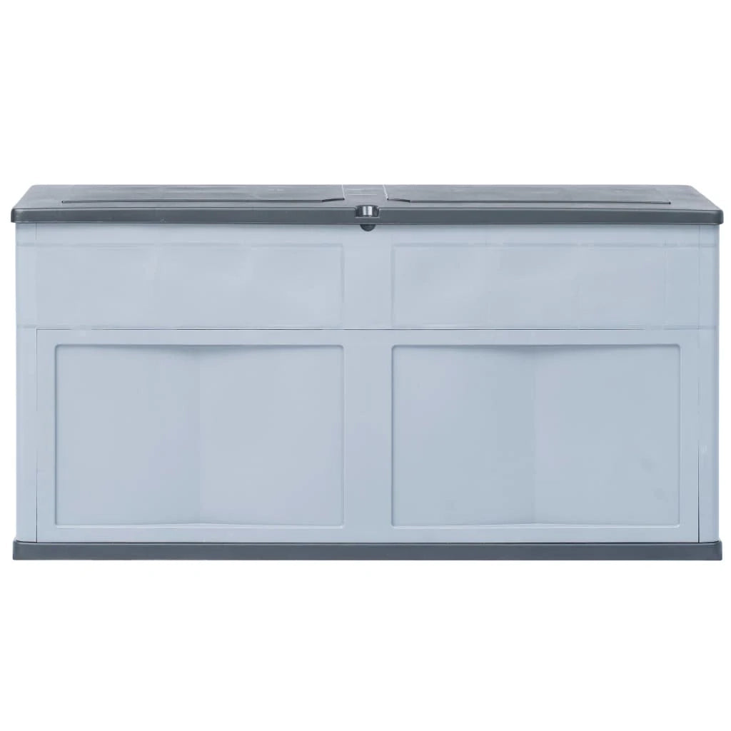 Baule/box da giardino 320 litri grigio/nero 02_0013030