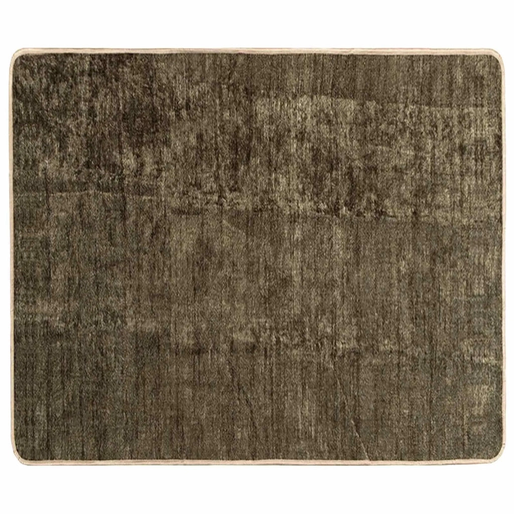 Runner Tappeto MARSA Verde Foresta 80 x 100 cm Poliestere e PVC