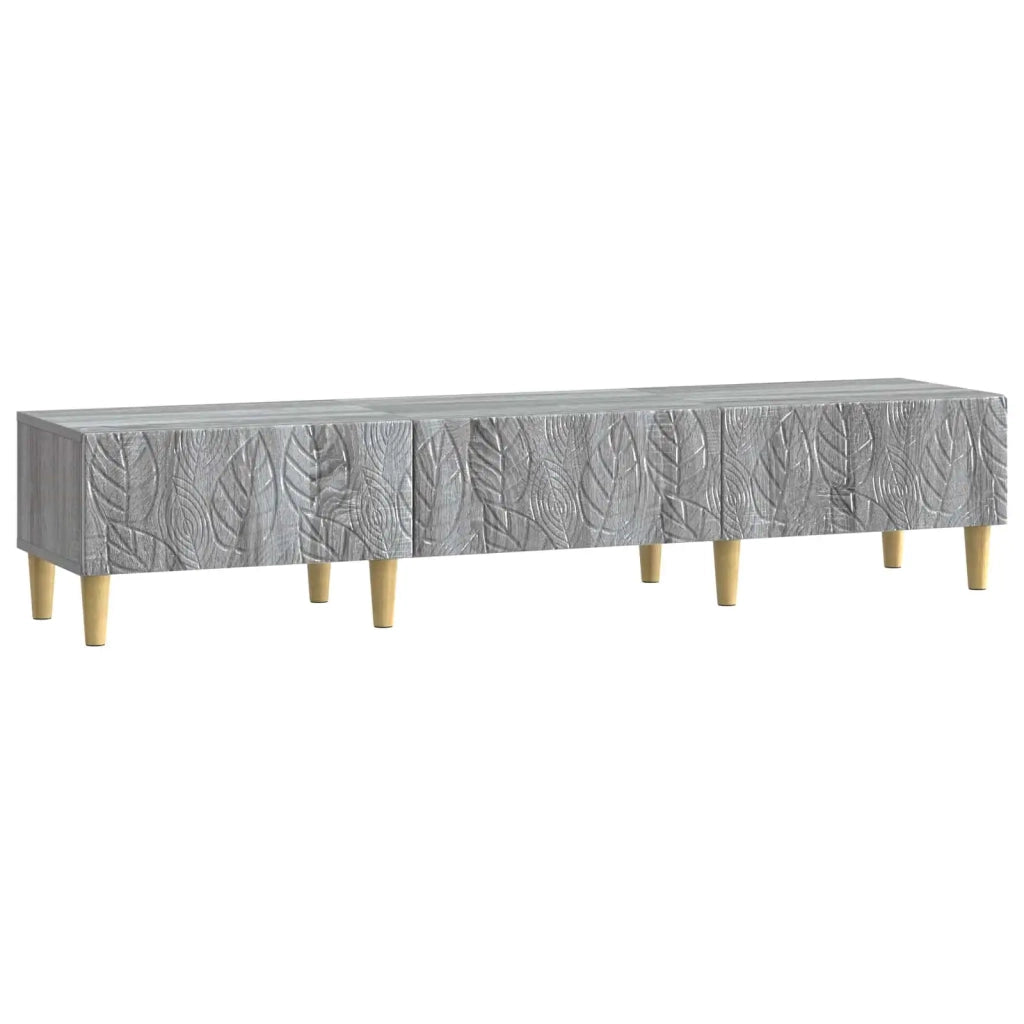 Mobile TV 147 x 34,5 x 30 cm Sonoma grigio Legno ingegnerizzato