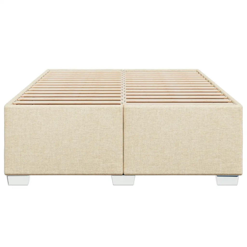 Giroletto senza Materasso Crema 140x190 cm in Tessuto 3284476