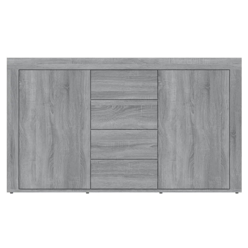 Credenza Grigio Sonoma 120x36x69 cm in Legno Multistrato 815493