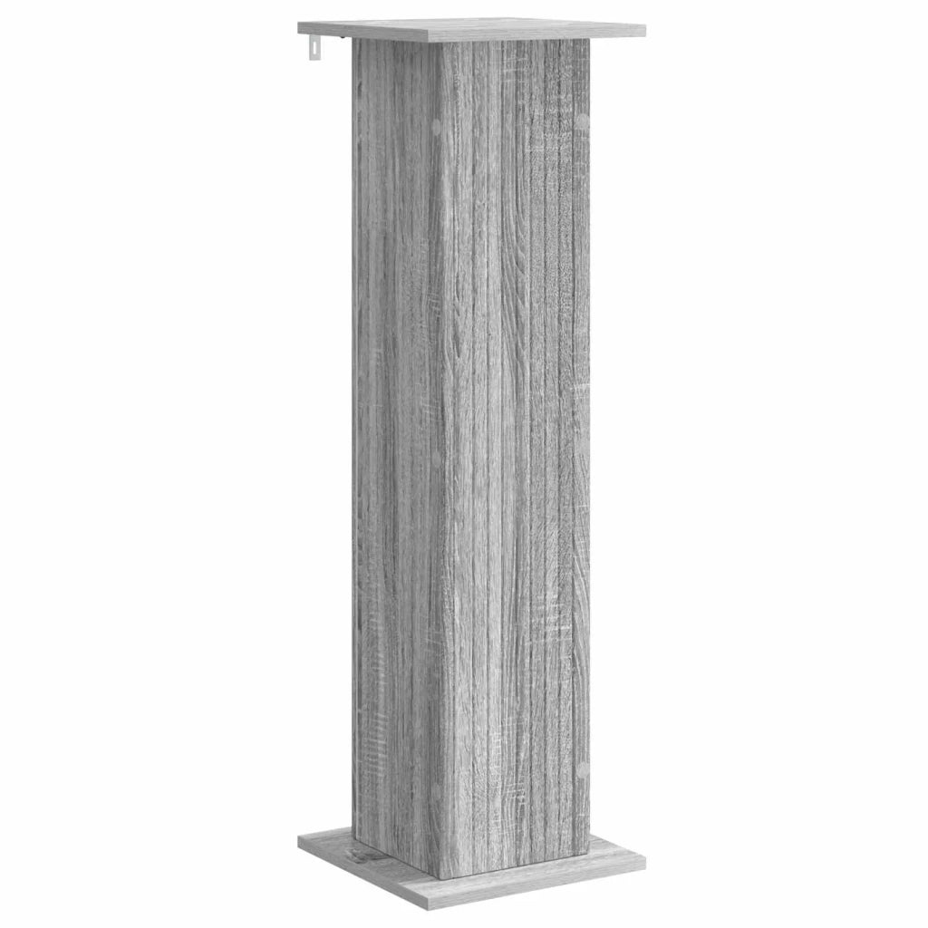 Supporto per piante 2 pcs Grigio Sonoma 30,5 x 30 x 100,5 cm