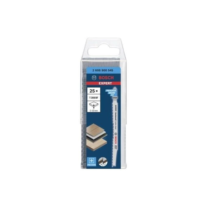 Bosch T 308 BF Lama per seghetto alternativo Bimetallo 25 pz