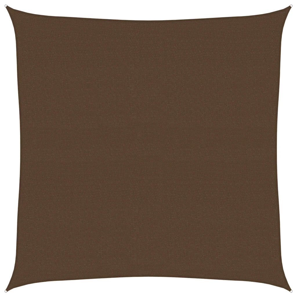 Vela Parasole 160 g/mÂ² Marrone 6x6 m in HDPE