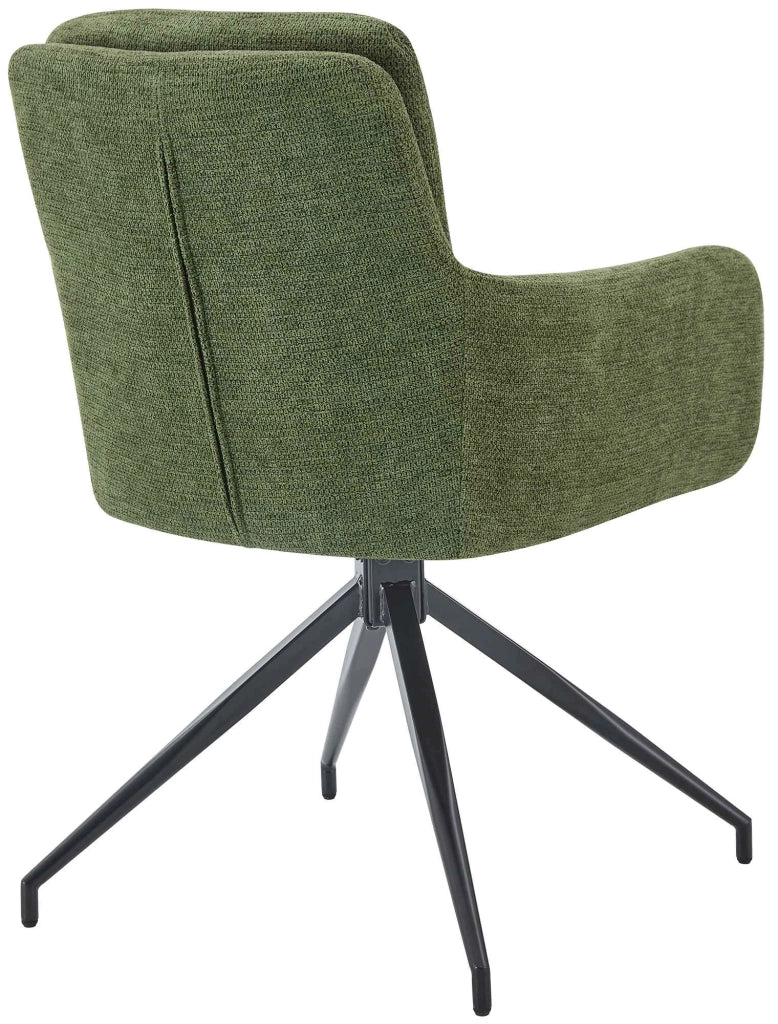 Set di 2 sedie da pranzo in tessuto Pickett 3