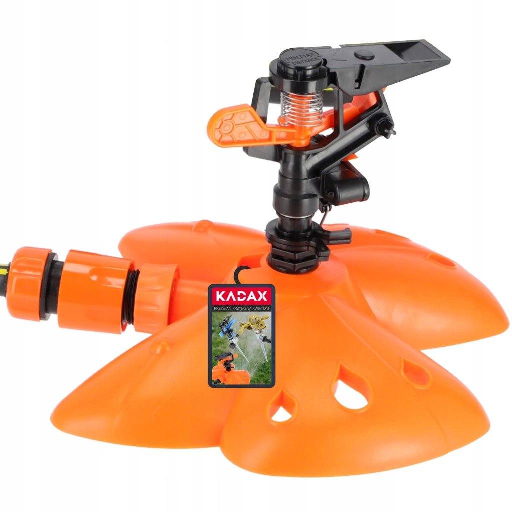Irrigatore da giardino KADAX con spruzzatore oscillante e regolabile per irrigazione