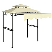 Gazebo da giardino ¨C zephmum ¨C Beige 242x232x248 cm