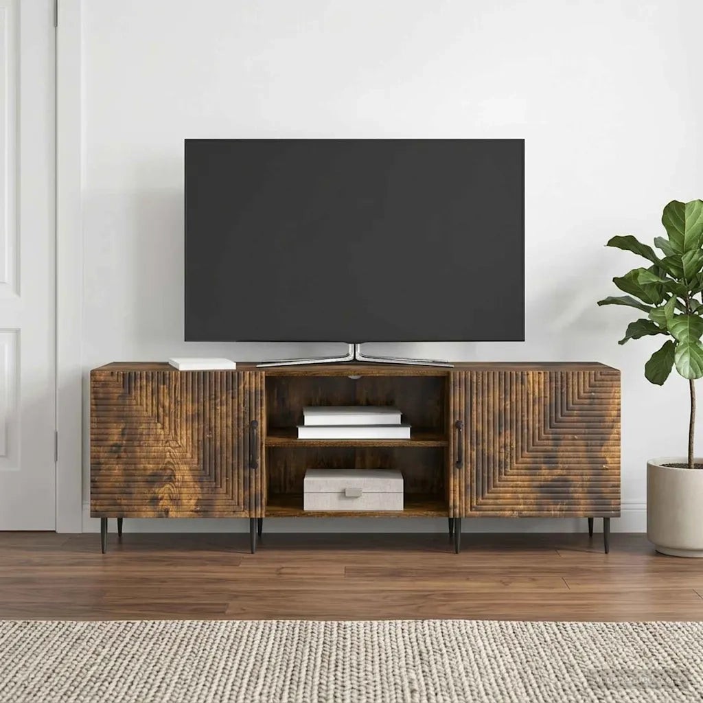 Mobile TV Rovere Fumo 150 x 31 x 50 cm Legno ingegnerizzato 894920