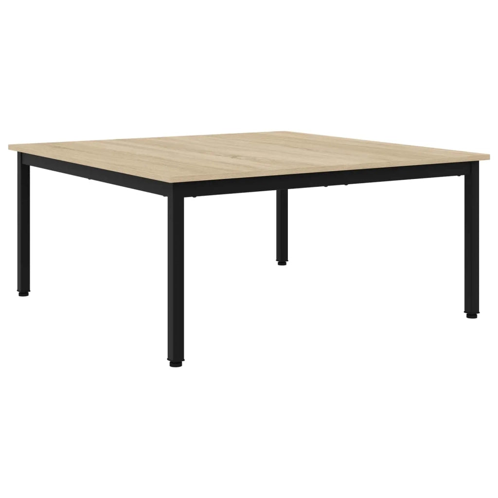 Tavolino da salotto Sonoma 100 x 100 x 45 cm Legno multistrato 892585