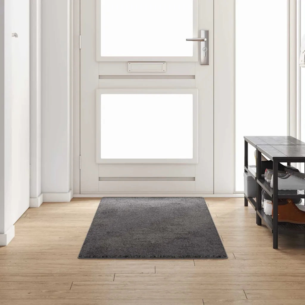 Runner in Moquette Grigio 80 x 250 cm 100% Polipropilene Tuft 42011390