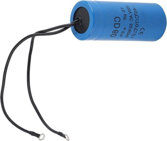 Condensatore di Avvio 75uF 250V AC - Condensatore HVAC - Condensatore di Avvio per Motori - Condensatore di Avvio 75MFD Microfarad con Fili.