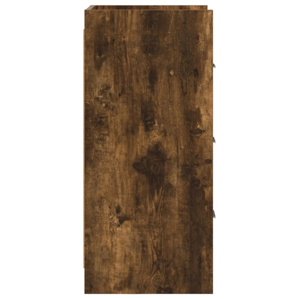 Credenza Rovere Fumo 40 x 36 x 80 cm Legno ingegnerizzato 8011063