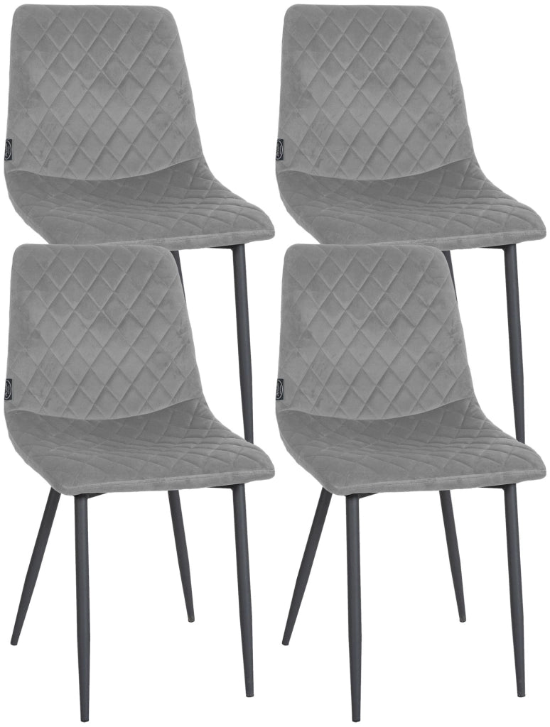 4er Set Stьhle Telde Samt