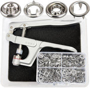 Drukknoop con gancho metallico per chiusura jersey con dita metalliche Φ10mm, chiusura senza filo con chiusura a goccia massiccia Kam Drukknopen per abbigliamento e accessori DIY