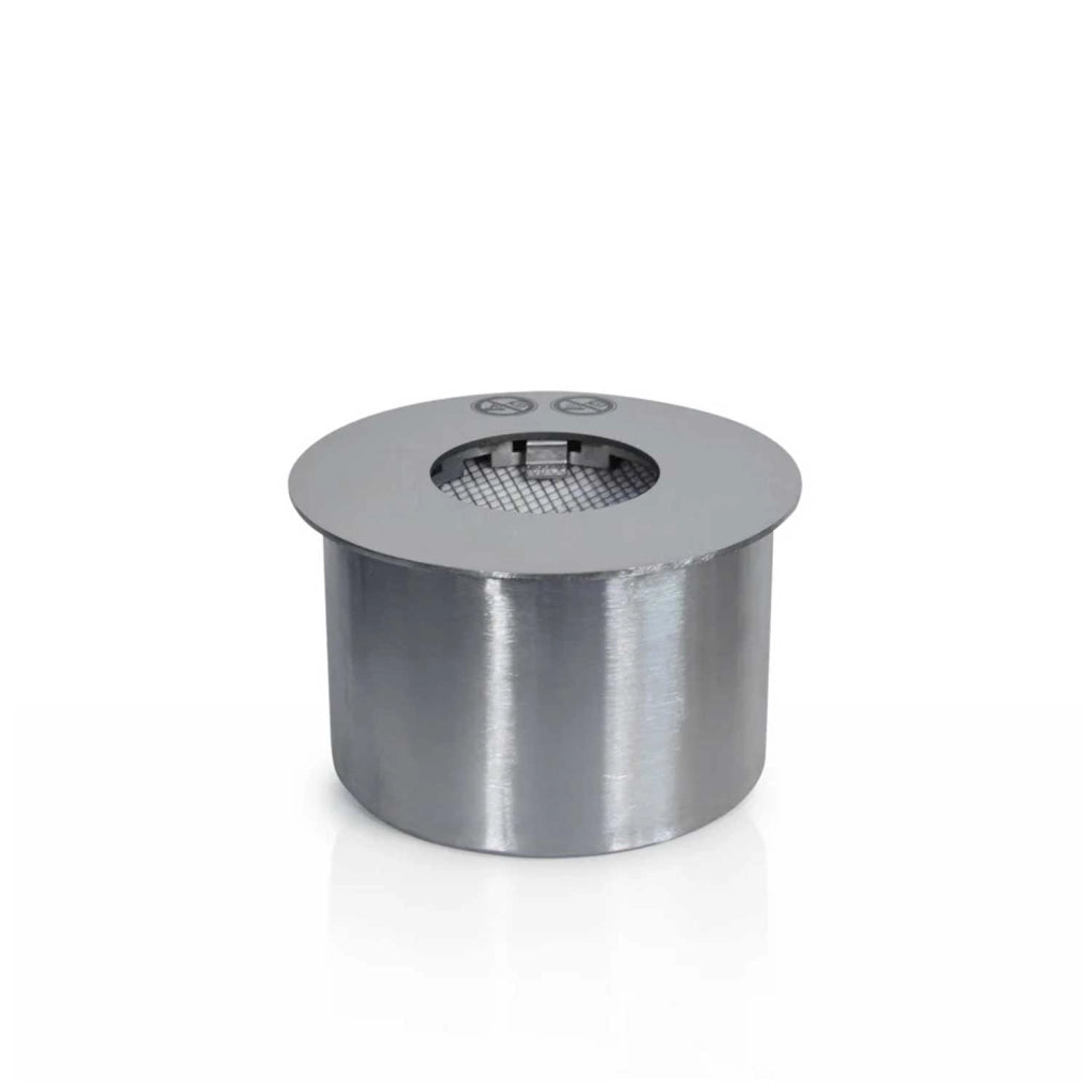 Bruciatore a bioetanolo per camino 1,5 L, in acciaio inox ø17 cm