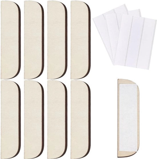Set di riparazione di scharnieri in legno - 8 x 3,5 pollici - Copertura di gomito di porta - Piastre di riempimento per scharnieri in legno - Adatto per armadi cucina - Dimensioni: 8 x 3,5 pollici - Modello: - Codice prodotto: DI...