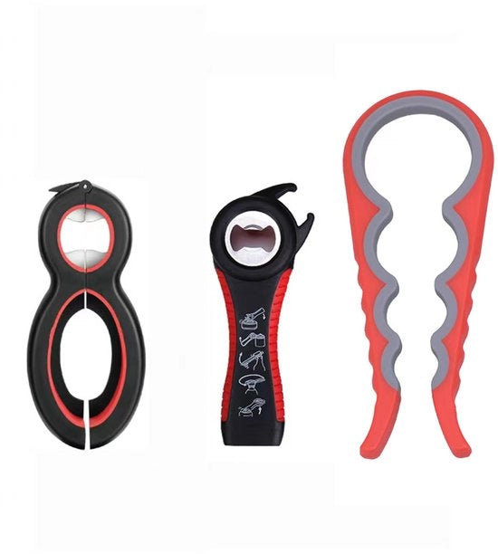 Set di apribottiglie a tre pezzi per anziani